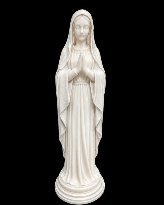ESCULTURA VIRGEM MARIA REZANDO