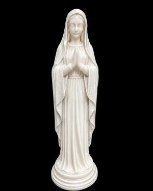 ESCULTURA VIRGEM MARIA REZANDO